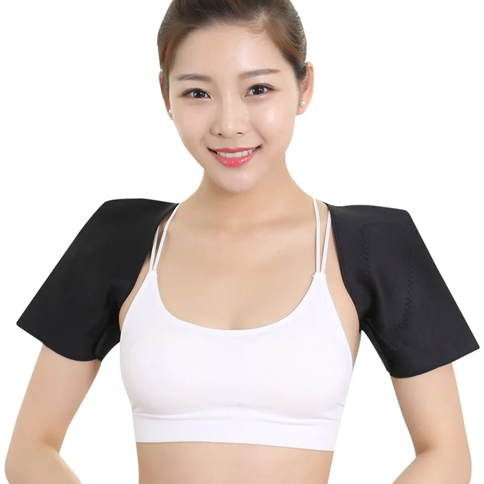 GOBYGO Tourmaline Self-heating Heat Therapy Pad Shoulder Protector Support Body Muscle Pain Relief Health Care Heating Belt - Sun Studio