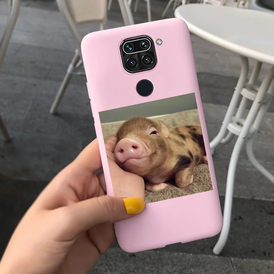 For Redmi Note 9s Case Pet Cats and Dogs Cover On Xiaomi Redmi Note 9 pro Max 9pro note9 Back Case Camera Protoctor Bumper Shell
