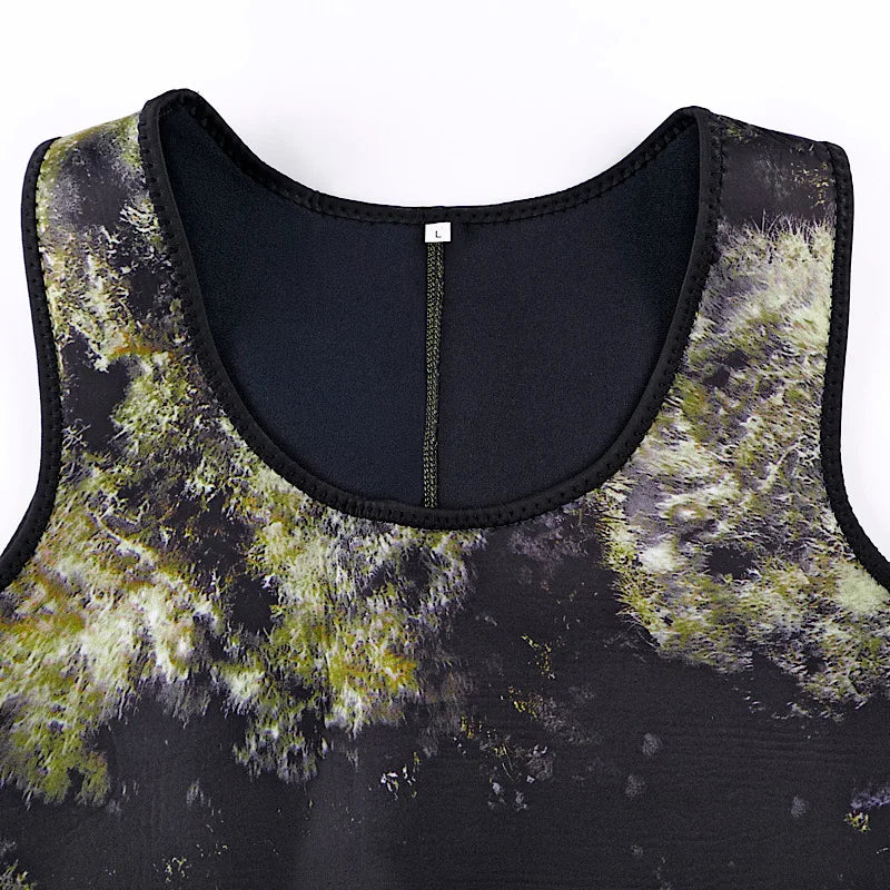 Camouflage SCR Neoprene 3mm Swim Wetsuits Men's Diving Suit Split Scuba Snorkel Swimsuit Spearfishing Surfing Jumpsuit Equipment - Sun Studio
