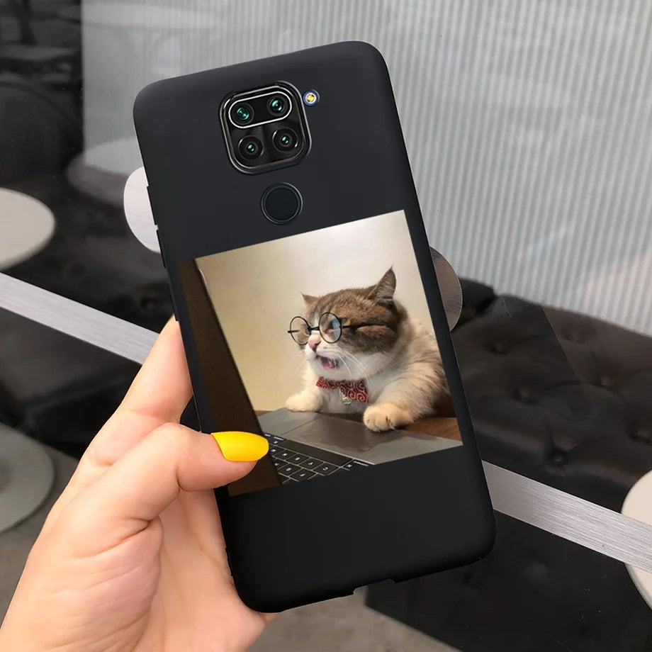 For Redmi Note 9s Case Pet Cats and Dogs Cover On Xiaomi Redmi Note 9 pro Max 9pro note9 Back Case Camera Protoctor Bumper Shell