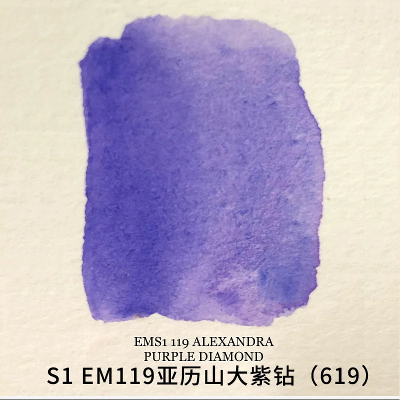 Canadian rockwell Mineral watercolor paint 15ml 45 colors Acuarelas palette school supplies