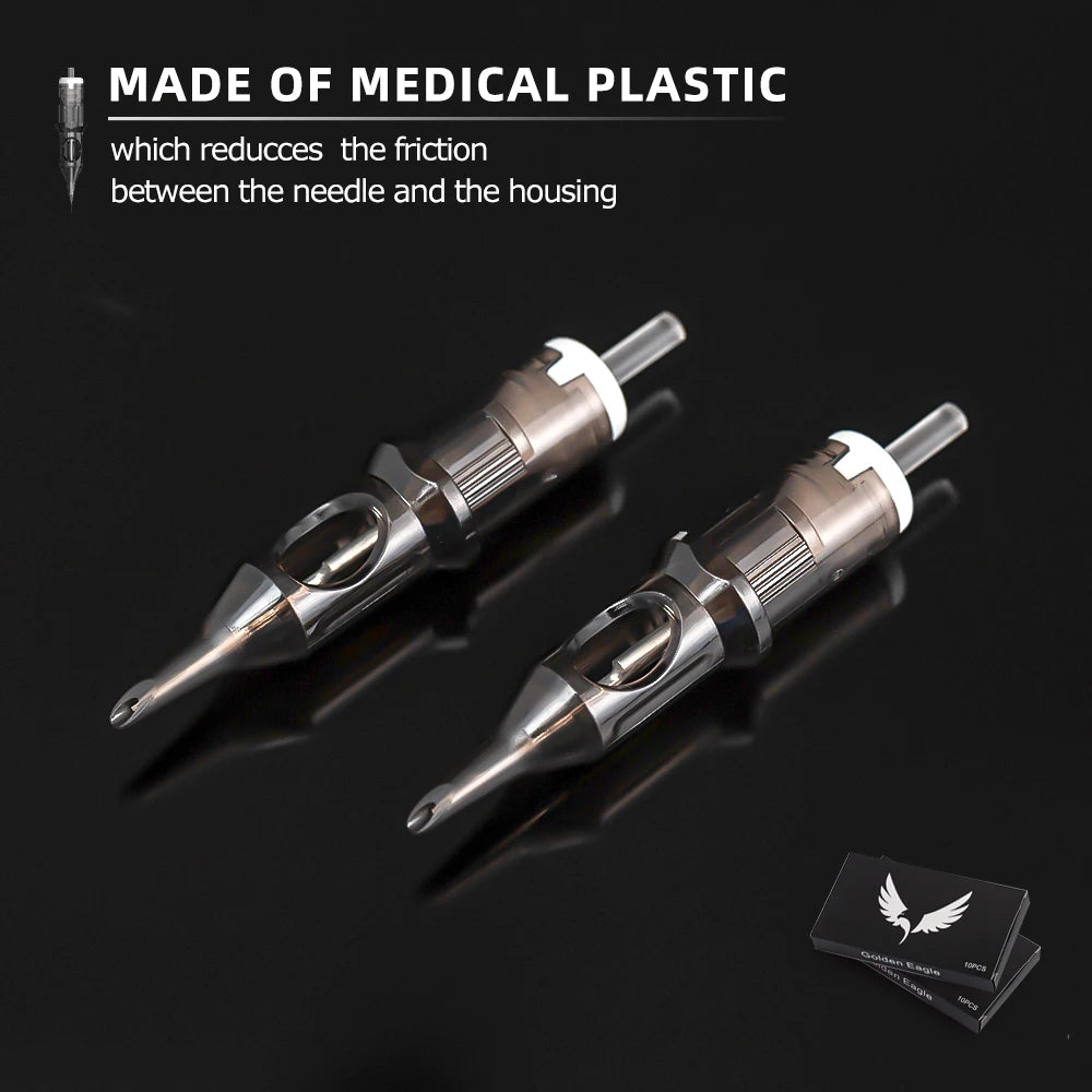 T-Rex U-REX Tattoo Cartridge Needles 20 pcs/box 0.35 mm safe sterilized tattoo needles for permanent cosmetic tattoos - Sun Studio