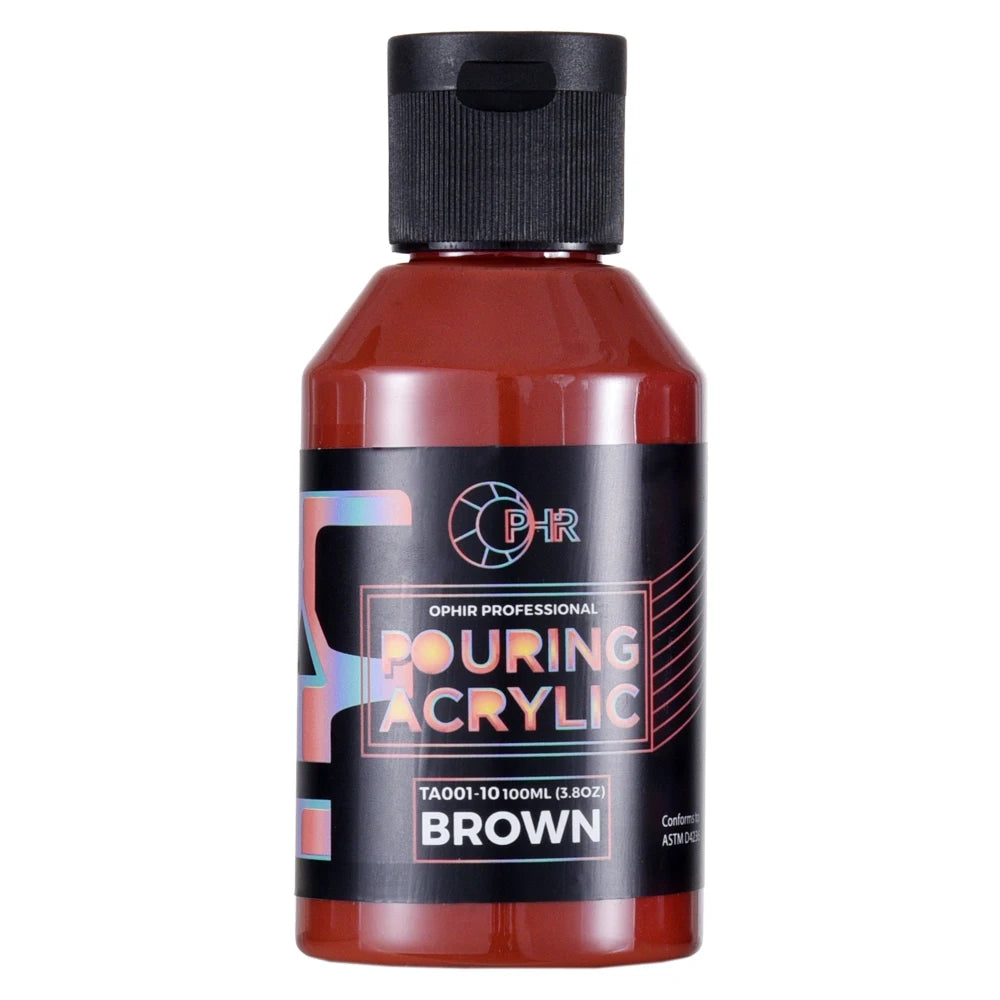 OPHIR Acrylic Pouring Paint Water-Based High Flow Arts Supply 36 Colors for Choose 100ML/Bottle TA001 - Sun Studio
