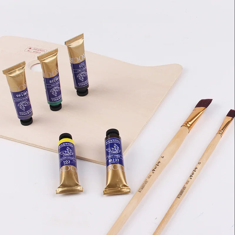 Canadian rockwell Mineral watercolor paint 15ml 45 colors Acuarelas palette school supplies - Sun Studio