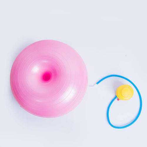 50*28cm Donut Yoga Ball Fitness Equipments Gym Office Workout Training Exercise Home Balance Sports Pilates - Sun Studio