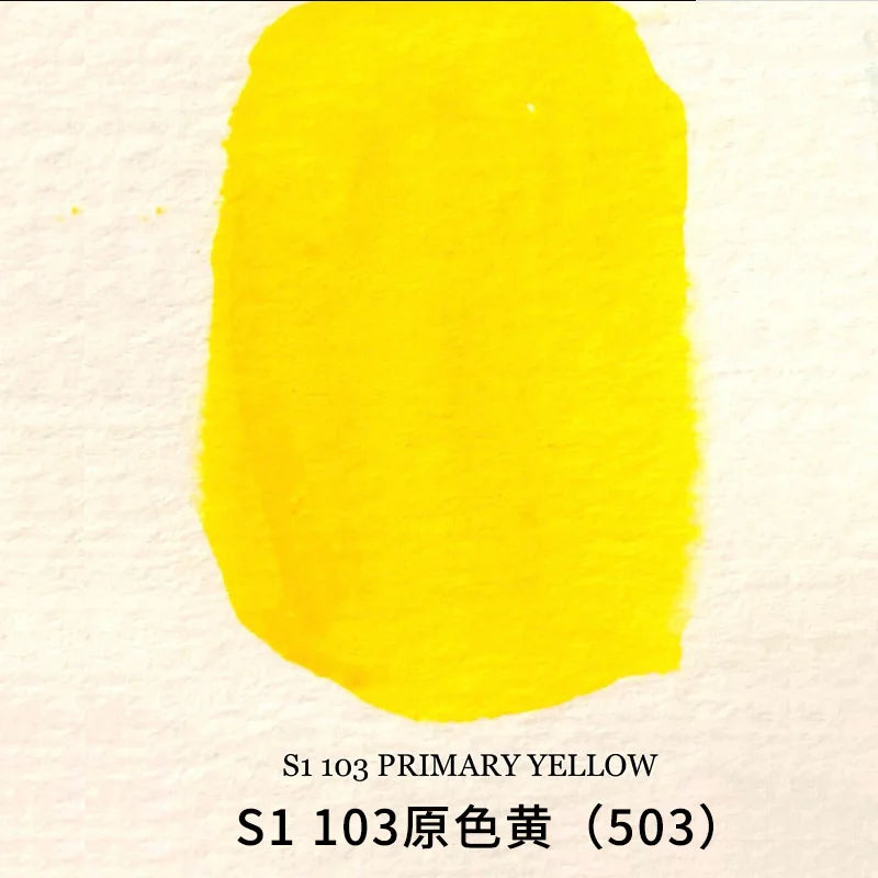 Canadian rockwell Mineral watercolor paint 15ml 45 colors Acuarelas palette school supplies - Sun Studio