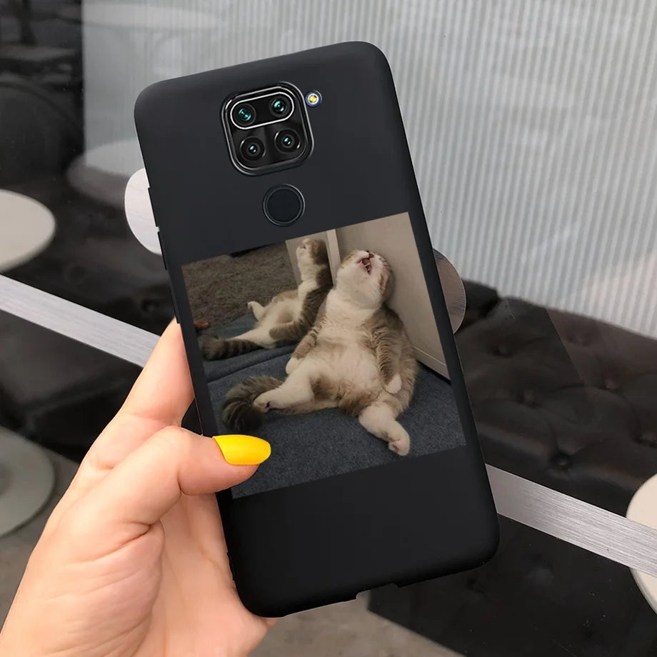 For Redmi Note 9s Case Pet Cats and Dogs Cover On Xiaomi Redmi Note 9 pro Max 9pro note9 Back Case Camera Protoctor Bumper Shell - Sun Studio