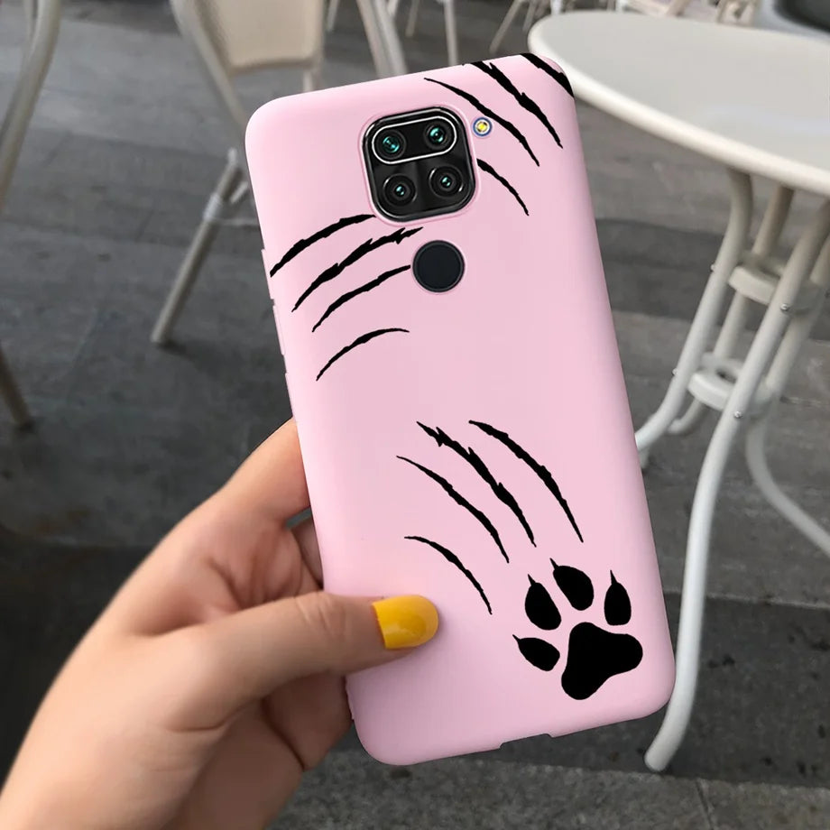 For Redmi Note 9s Case Pet Cats and Dogs Cover On Xiaomi Redmi Note 9 pro Max 9pro note9 Back Case Camera Protoctor Bumper Shell