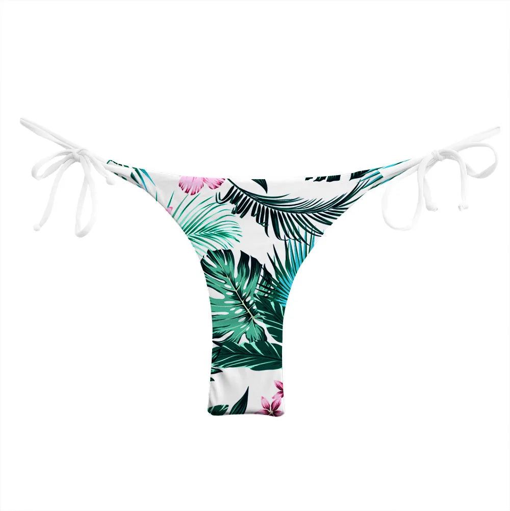 Wholesale Womens Bikini Bottoms Sexy Swimsuit Thong Vintage Swimwear Black Brazilian Biquini Designer Bikinis T-back Cheeky - Sun Studio