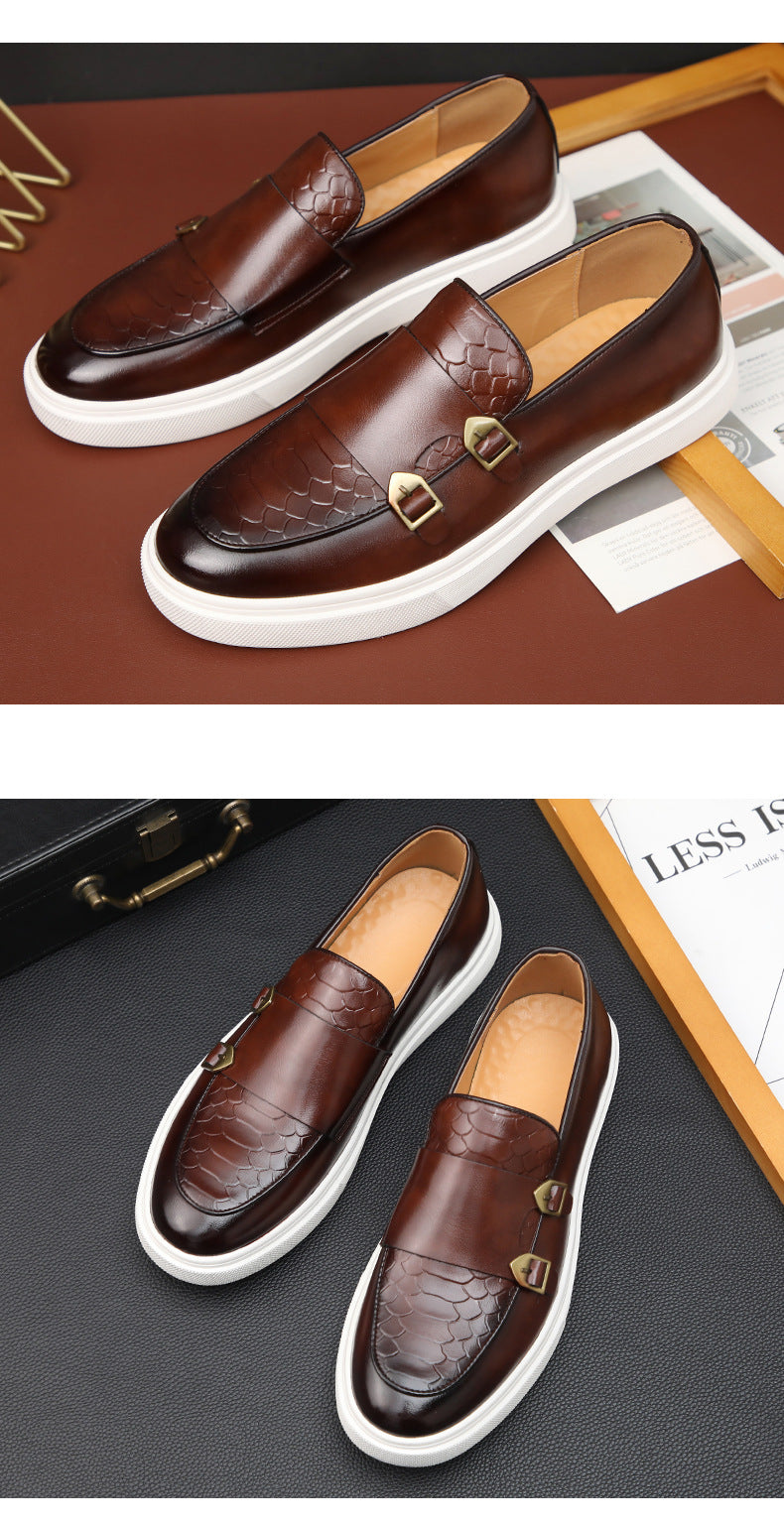 Fashion High Quality Men Formal Shoes Men Oxford Leather Dress Shoes Fashion Business Men Shoes Pointed Wedding Shoe Black - Sun Studio
