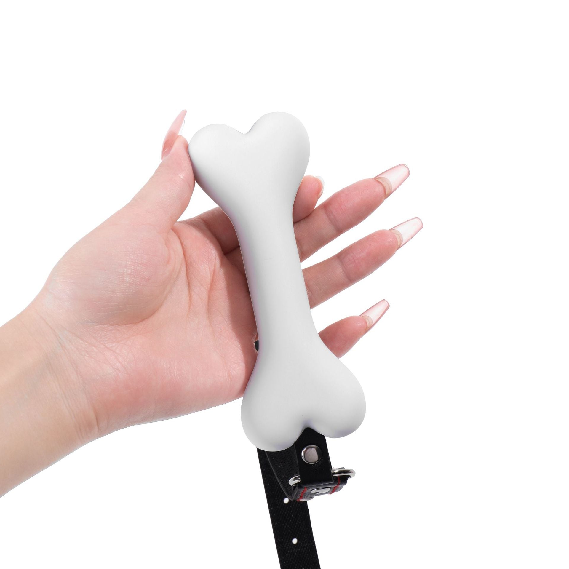 SM Fun Adult Products Silicone Dog Bone Mouth Stopper Flail Mouth Opener Alternative Toys Soft Mouth Ball Couple Toys - Sun Studio