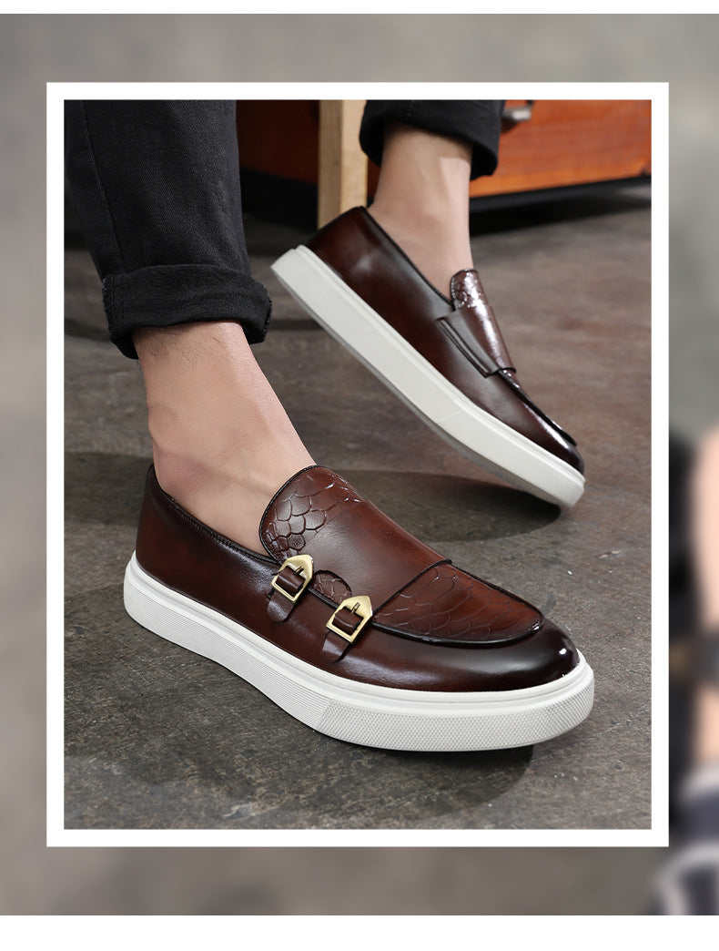 Fashion High Quality Men Formal Shoes Men Oxford Leather Dress Shoes Fashion Business Men Shoes Pointed Wedding Shoe Black - Sun Studio