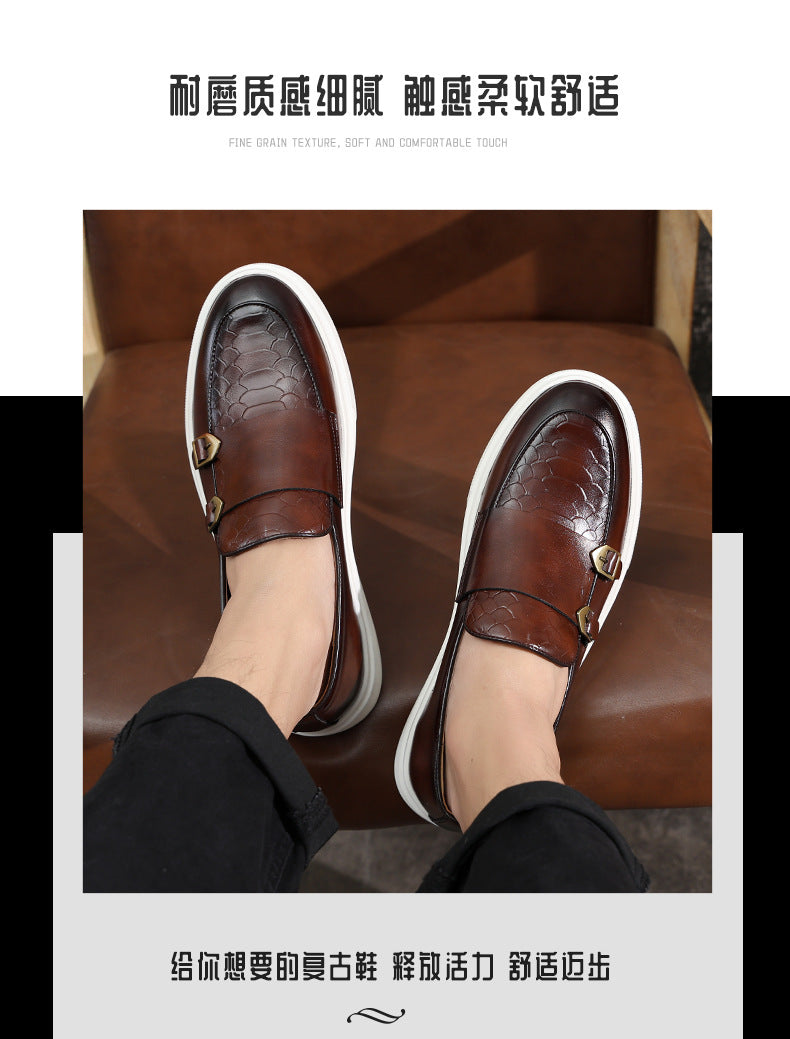 Fashion High Quality Men Formal Shoes Men Oxford Leather Dress Shoes Fashion Business Men Shoes Pointed Wedding Shoe Black - Sun Studio