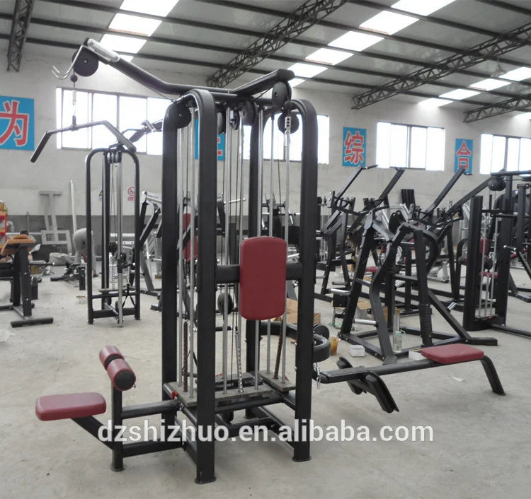 Multi Functional Commercial Gym Exercise Fitness Equipment Multi Jungle 5 Stations - Sun Studio