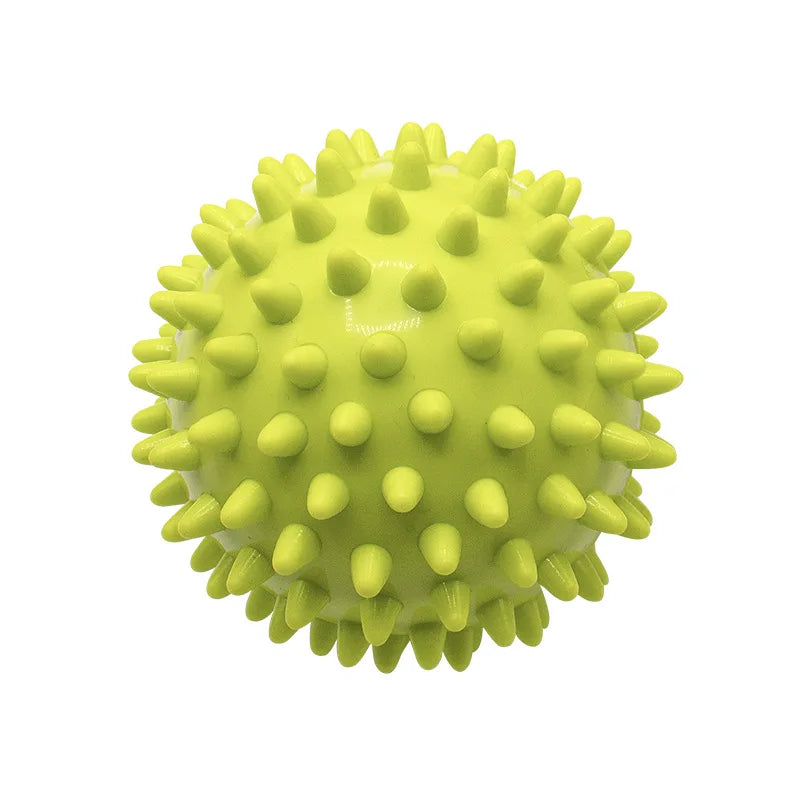 9cm PVC Spiky Massage Yoga Ball Trigger Point Sport Fitness Hand Foot Pain Stress Relief Muscle Relax Unisex Stab Massage Ball - Sun Studio