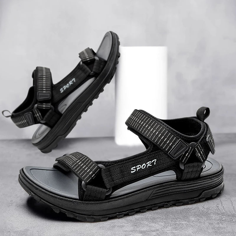 Summer Men Sandals Fashion Leisure Beach Holiday Sandals for Mens Lightweight Shoes New Outdoor Comfortable Casual Sandals - Sun Studio