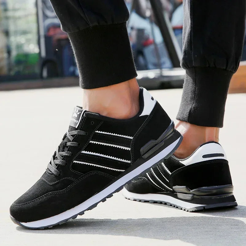 Brand Sneakers Men Outdoor Running Shoes High Quality Lace-Up Men Casual Shoes Fashion Comfortable Walking Shoes Tenis Hombres - Sun Studio