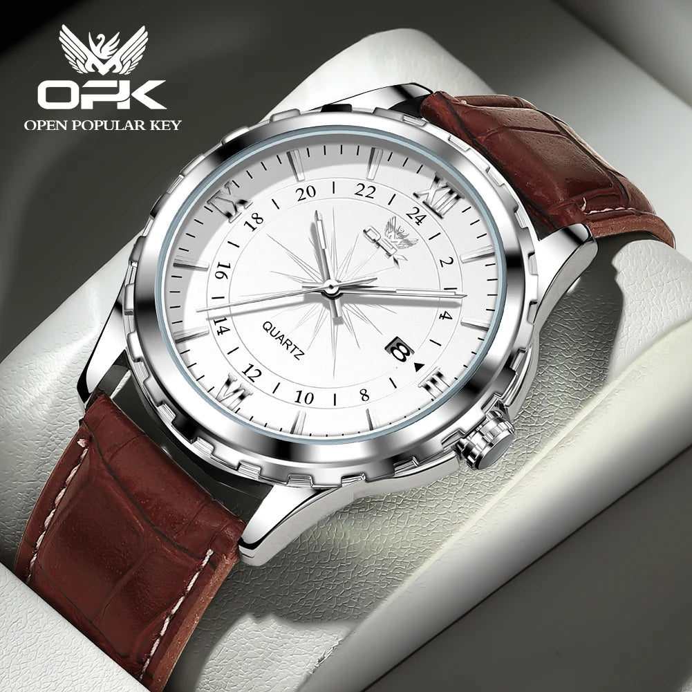 OPK Brand Men's Watches Stainless steel Roman Scale 6003 - Sun Studio