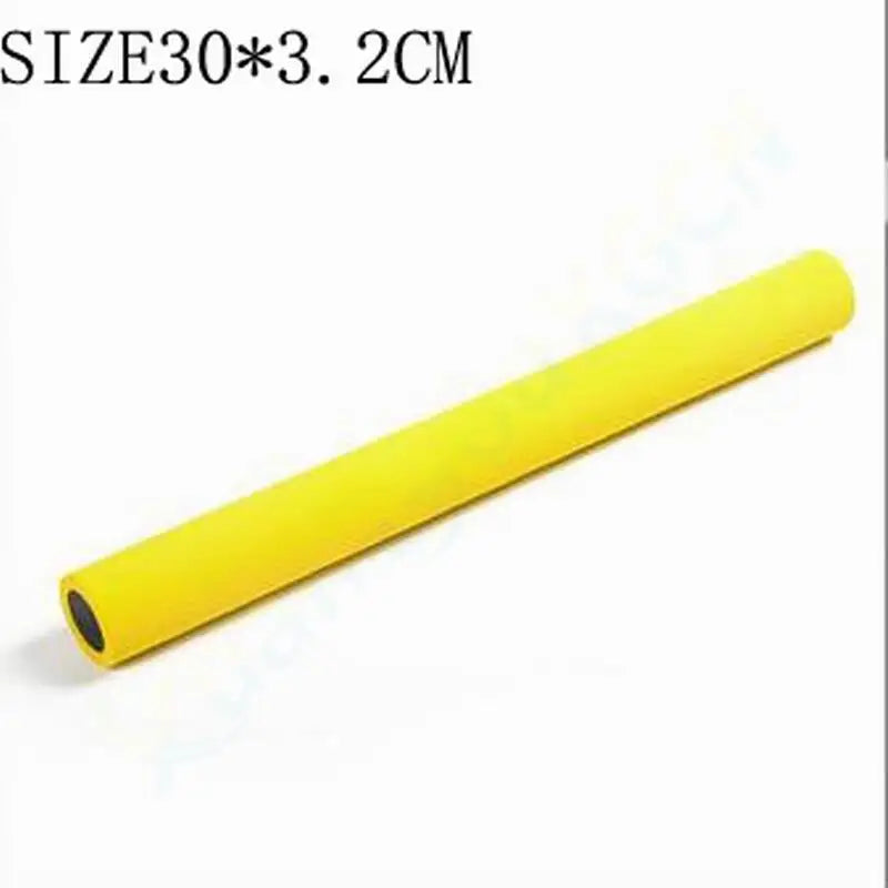 1pcs ebaton pass antiskid sponge kid track and field match 3.2cm athletics relay baton child running match baton - Sun Studio