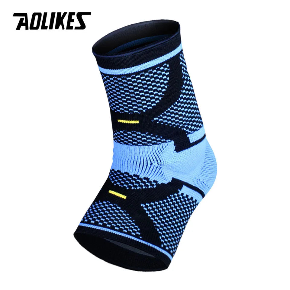 AOLIKES 1PCS Sports Ankle Support Ankle Pads Elastic Brace Guard Foot Basketball Football Badminton Anti Sprained Ankles Protect - Sun Studio