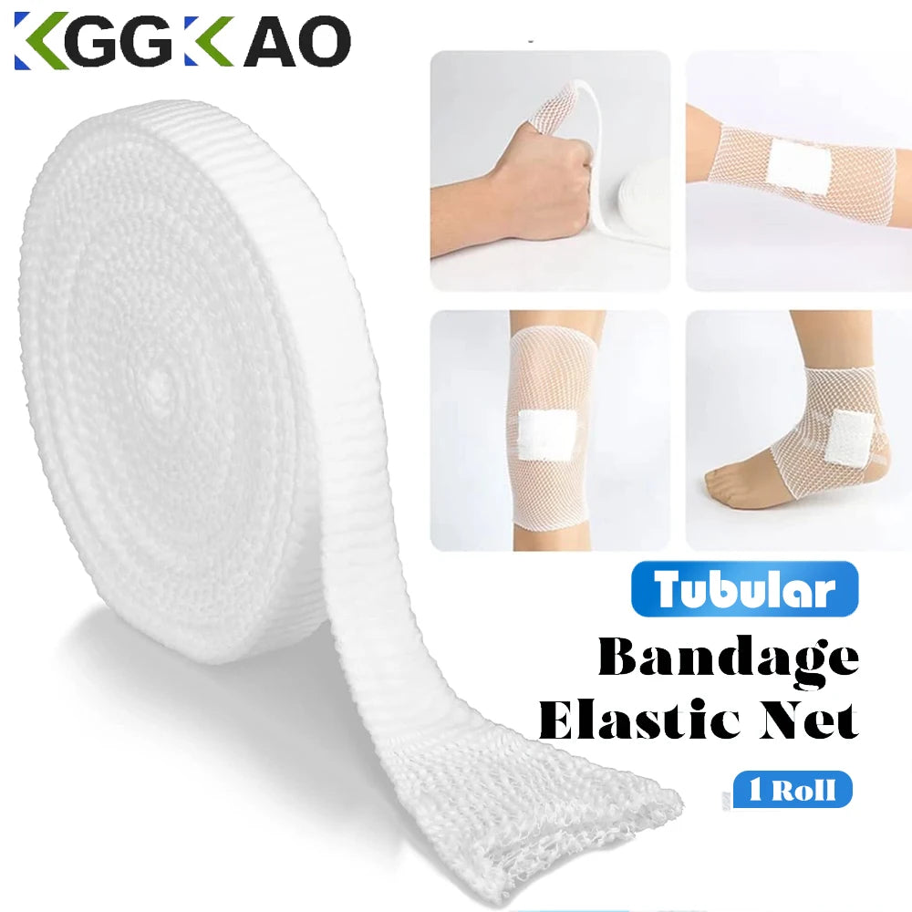 Tubular Bandage Elastic Net Wound Dressing  Retainer Tubular Stretch Elastic Gauze Bandage Without The Use of Adhesive Tape - Sun Studio