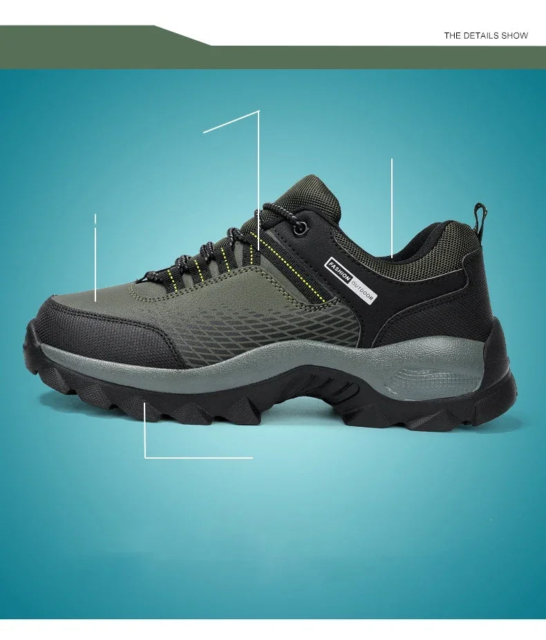 Men Boots Outdoor Sneakers Men Shoes 2025 New Fashion Male Casual Footwear Comfortable Tenis Masculino Botas Men Sneakers Shoes - Sun Studio