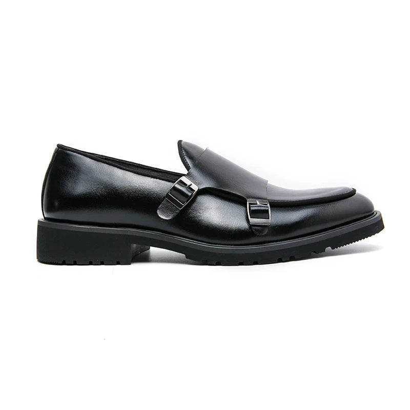 2023 Man Split Leather Shoes Rubber Sole Man Business Office Male Dress Lether Shoes Genuine Leather Wedding Party Shoes Plus 46