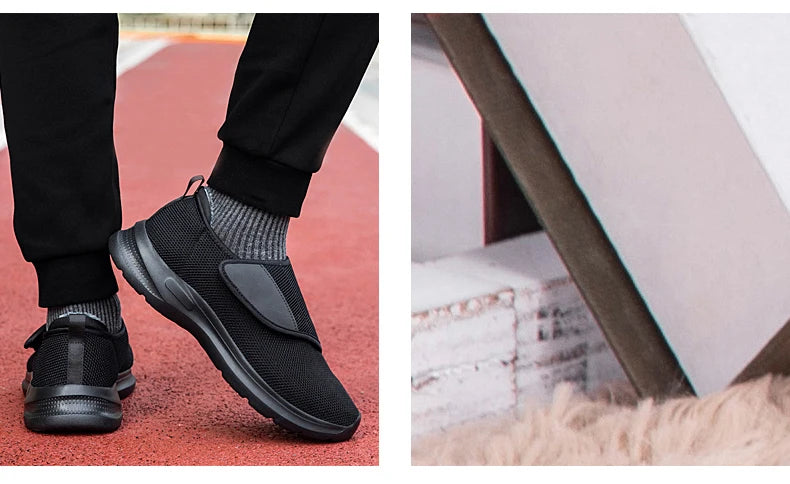 Winter Women Orthopedics Wide Feet Swollen Walking Casual Shoes Thumb Eversion Adjusting Soft Comfortable Diabetic Man Shoes
