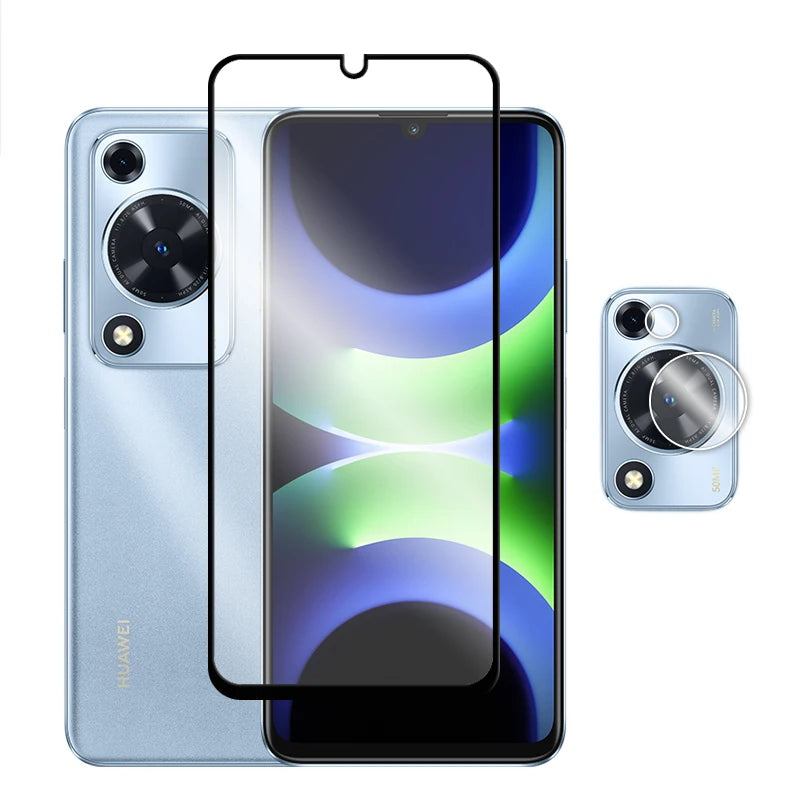 6in1 For Huawei Nova Y72s Glass For Huawei Nova Y63 Y72 Y72s Tempered Glass 2.5D Full Cover Screen Protector For Nova Y72s Film - Sun Studio