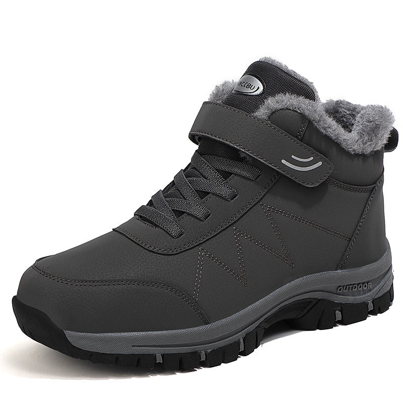 Men Top Quality Casual Snow Boots Waterproof Warm Winter Shoes Men Hiking Boots Outdoor Mountain Climbing Sneaker Man Trekking - Sun Studio