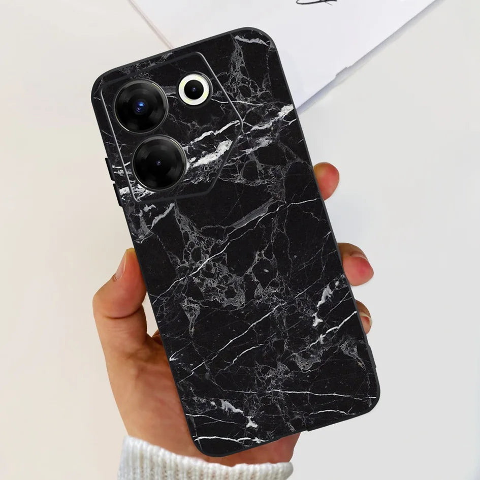 For Tecno Camon 20 Pro 5G Case 2023 Cute Love Heart Football Slim Cover Soft Silicone Funda For Tecno Camon20 Pro 5G CK8n Bumper - Sun Studio