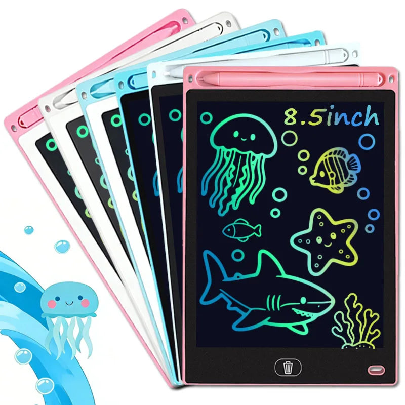 8.5 Inch LCD Writing Tablet Digital Drawing Tablet Handwriting Pads Portable Electronic Doodle Blackboard Travel Educational Toy - Sun Studio