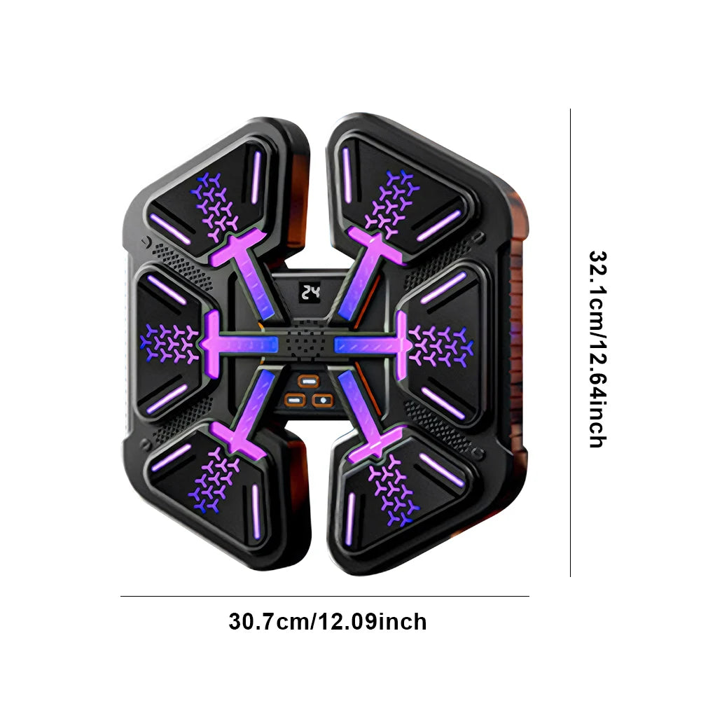 Music Boxing Machine Wall-Mounted Smart Bluetooth-Compatible Punching Equipment Boxing Training Machines For Adults Kids - Sun Studio