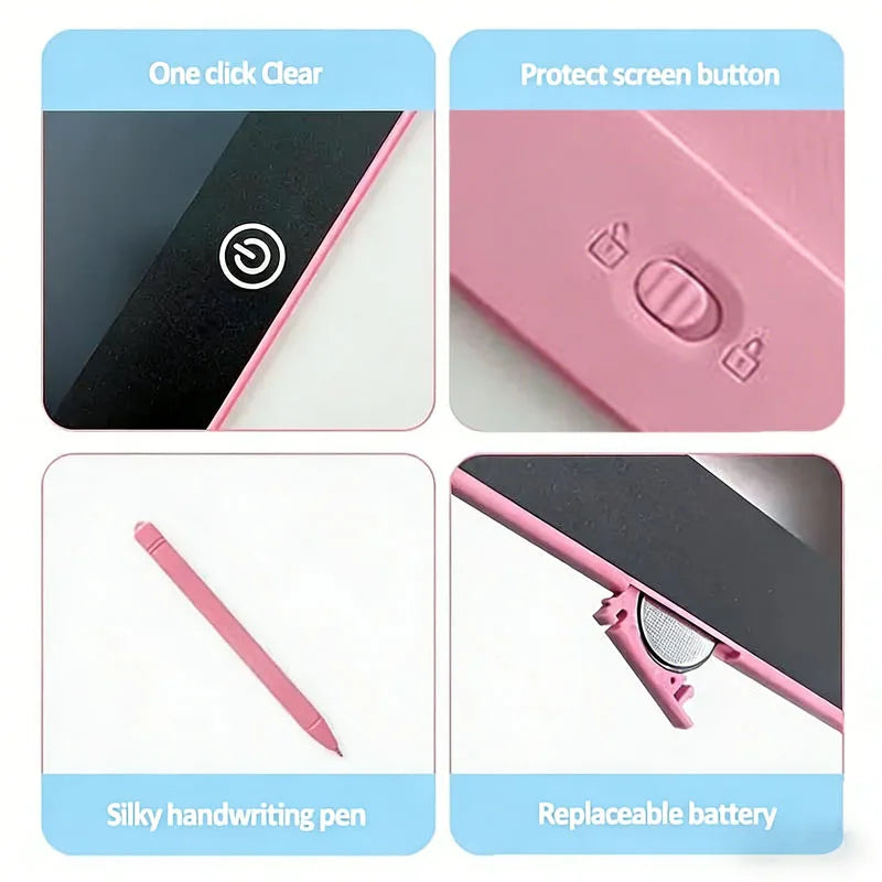 8.5 Inch LCD Writing Tablet Digital Drawing Tablet Handwriting Pads Portable Electronic Doodle Blackboard Travel Educational Toy - Sun Studio