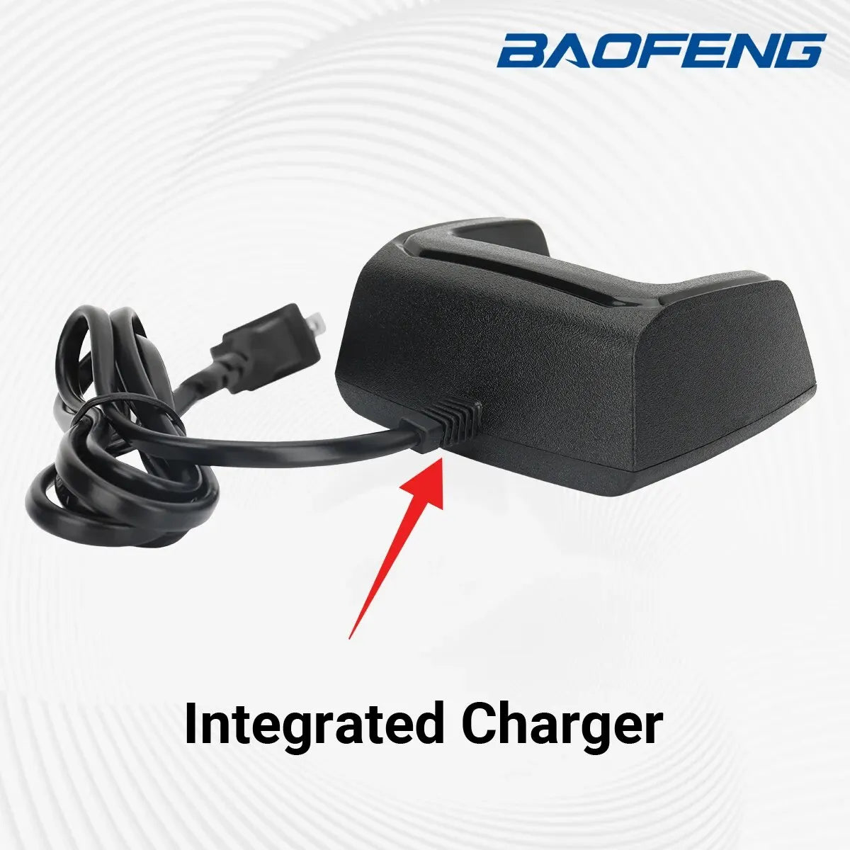 Baofeng UV 13 Battery Charger For Walkie Talkie UV K5M UV K5 Plus UV 8R Base Desktop Charger Station Two Way Radio Accessories - Sun Studio