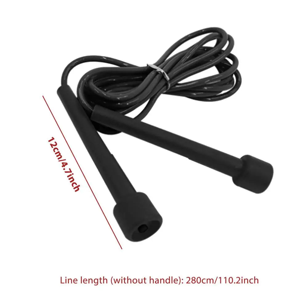 1PC 2.8M Speed Jump Rope Professional Children Adult Gym PVC Jumping Rope Adjustable Fitness Equipment Muscle Boxing Training - Sun Studio