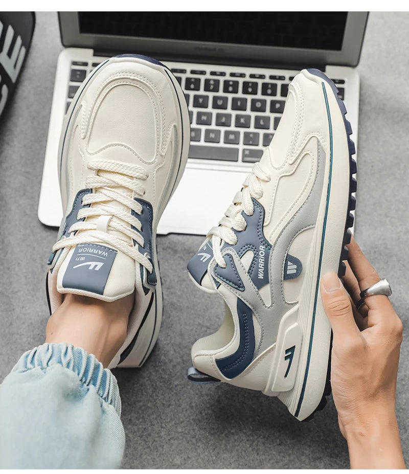 Comfortable And Breathable Sports Shoes For Men's New Spring And Autumn Style Ins Trendy Leisure Hong Kong Style Running Travel