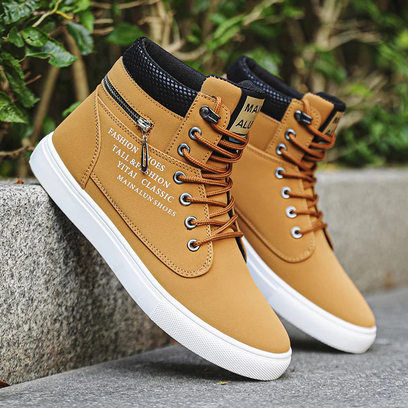 Men's sports and casual shoes, suitable for daily wear, office, semi formal - cold weather shoes, outdoor walks, fashionable sho - Sun Studio