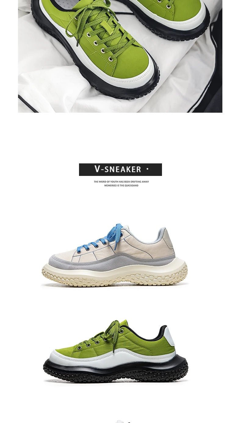 2025 Men Canvas Shoes Casual Shoes Street Fashion Youth Flat Skate Shoes Sneakers Loafers New Summer Breathable Comfortable Wild - Sun Studio