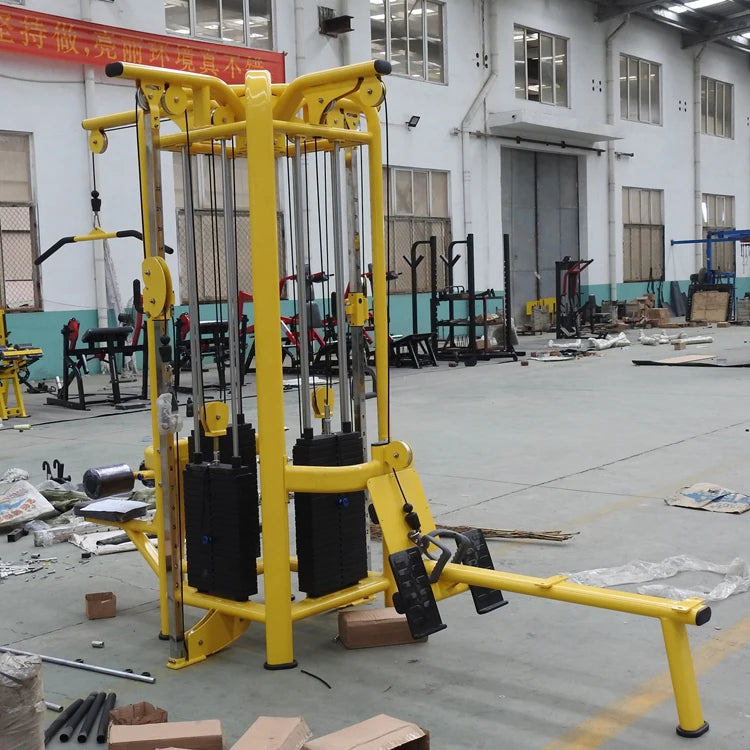 Fitness Equipment Weightlifting Gym Machine Multifunction Trainer Indoor 4 Station Machine - Sun Studio