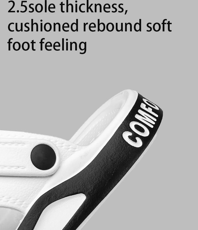 Men's Slippers Summer New Sandals EVA Light Adult Thick-soled Beach Shoes Non-slip Open-toe Sandals for Outdoor - Sun Studio