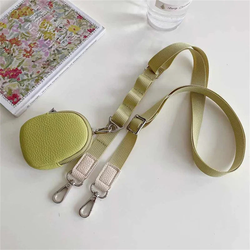 Stylish Mobile Phone Strap Zippered Pocket Anti-drop Phone Case Zippered Lanyard Wallet Adjustable Crossbody Wallet Long Lanyard - Sun Studio