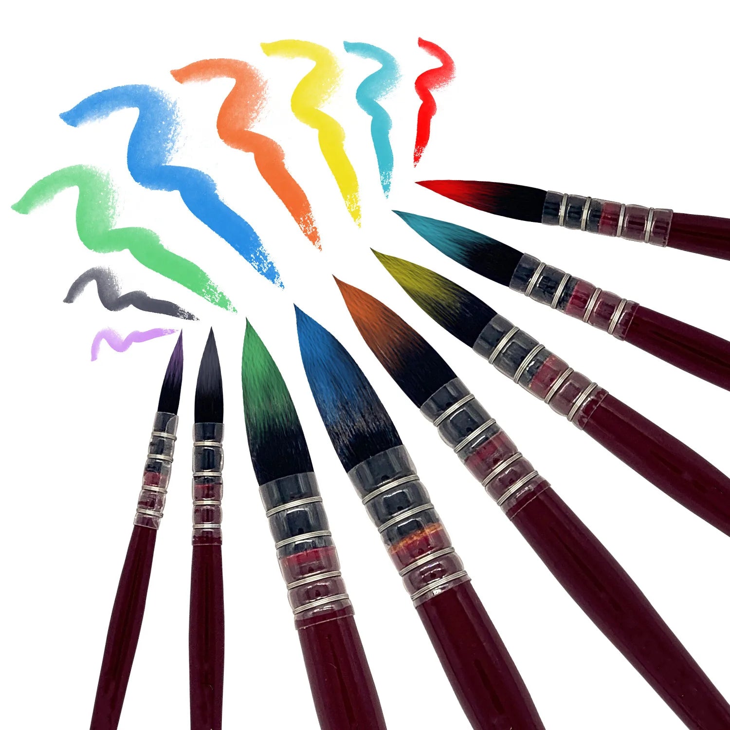 1Pcs Artist Hand-Painting Drawing Brushes Professional Watercolor Brush Pen for Water Color Painting Drawing School Art Supplies - Sun Studio