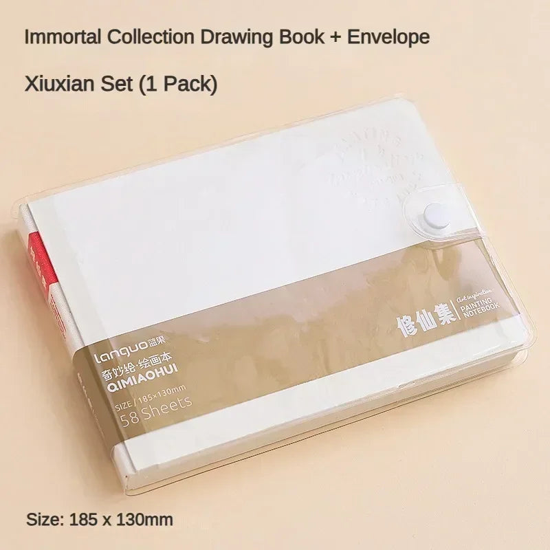 LANGUO Portable 300G Thick Cotton Watercolor Tearable Book Coated Paper Medium Rough Texture Album Sketchbooks School Stationery