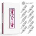 10Pcs U14/0.18-ST Built-in Sponge Half-wall Needle Universal Tattoo Cartridge Needles For Tattoo Machine For Eyebrow Lips Tattoo - Sun Studio