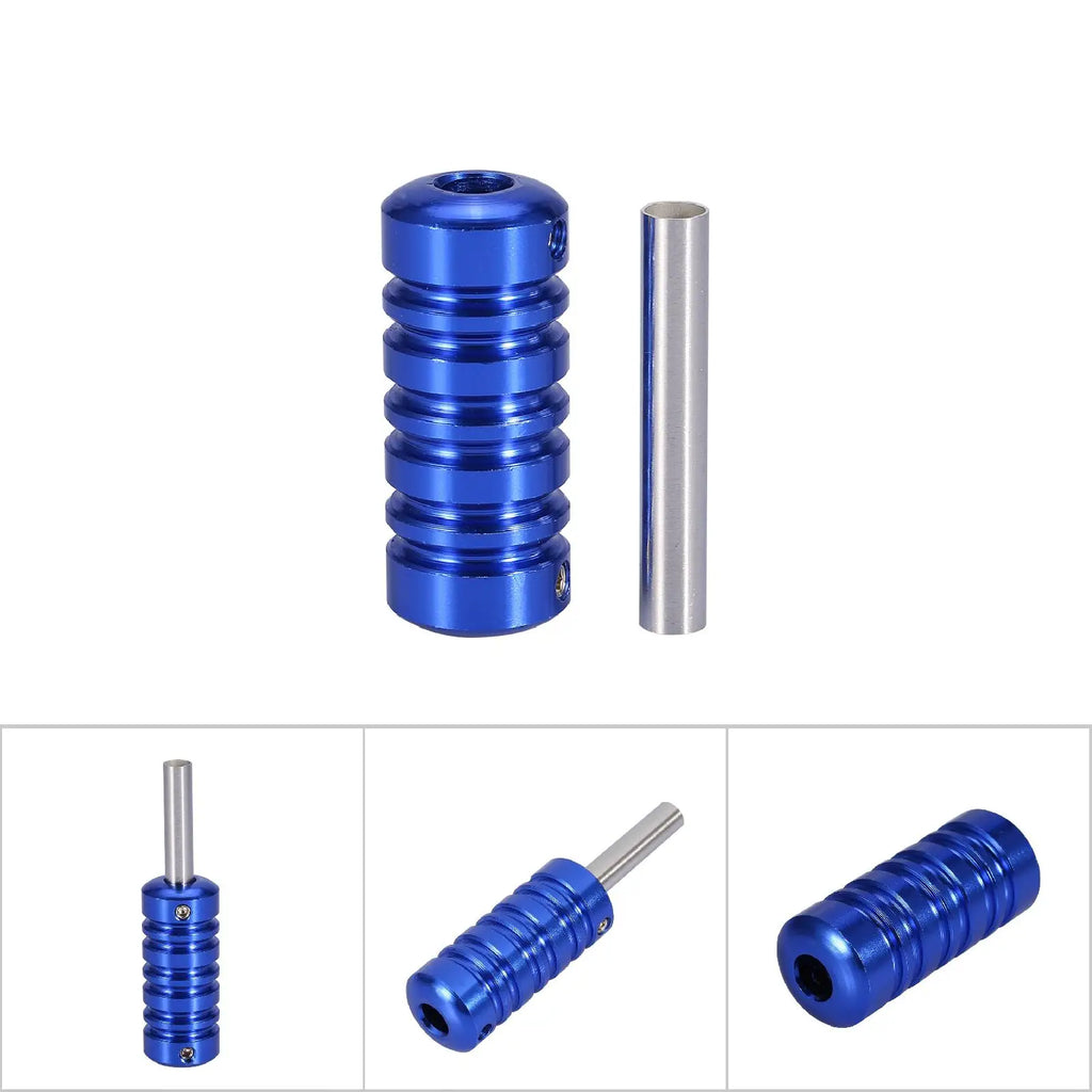 6Colors Tattoo Machine Gun Part Handle Tube Tip Grip Body Art Accessory With Stem Tattoo Gun Grip Tattoo Accessory - Sun Studio