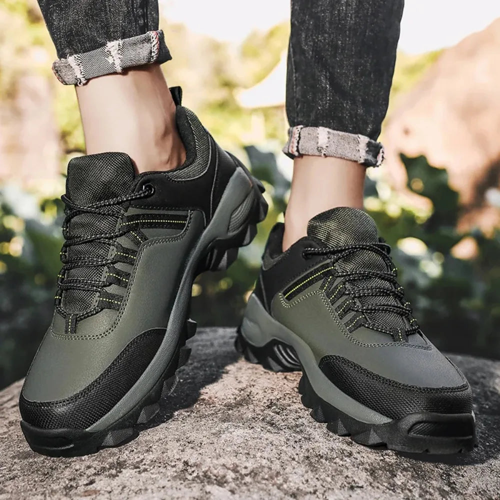 Men Boots Outdoor Sneakers Men Shoes 2025 New Fashion Male Casual Footwear Comfortable Tenis Masculino Botas Men Sneakers Shoes - Sun Studio