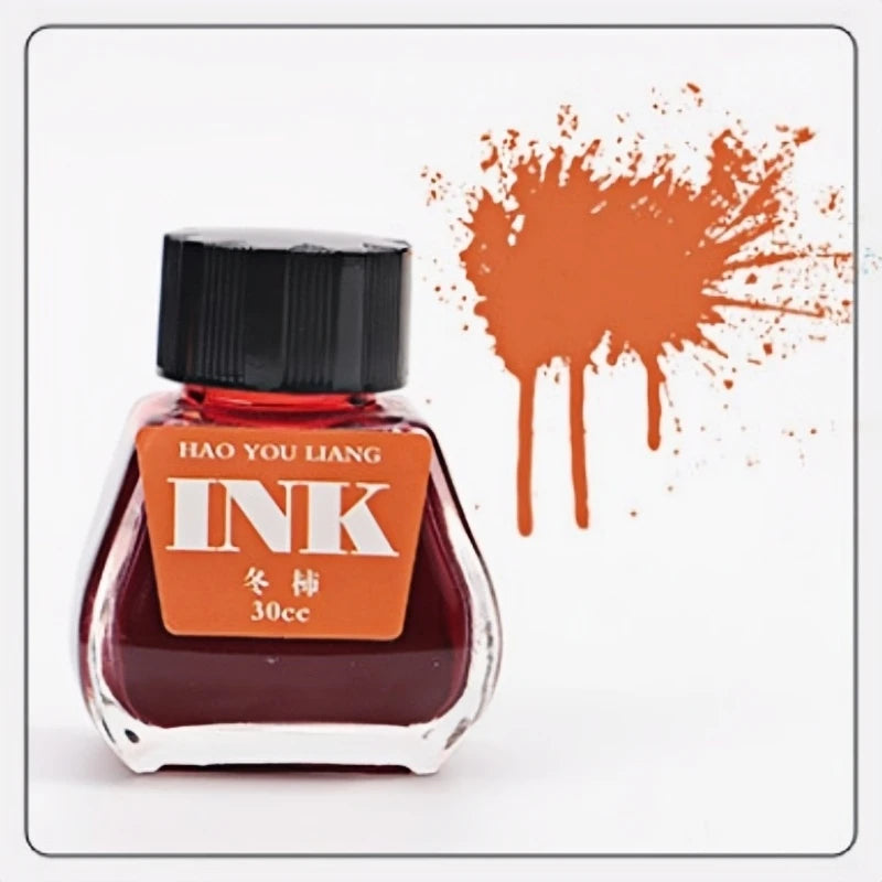 30cc Drawink Ink 16 colours Ink Dye Type Non-carbon non-clogging fountain pen ink Coloured ink Fountain pen light colour ink - Sun Studio