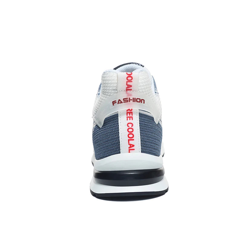 Men Sneakers Sports Lift  Height Increase Insole 6cm Mesh Plus Size 37-44 - Sun Studio