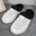 Winter Men Slippers Warm Cotton Shoes Casual Slides EVA Plush Shoes Comfortable Light  Slippers Indoor Shoes For Couple 36-47 - Sun Studio